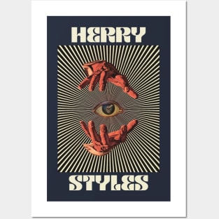 Hand Eyes Herry Styles Posters and Art